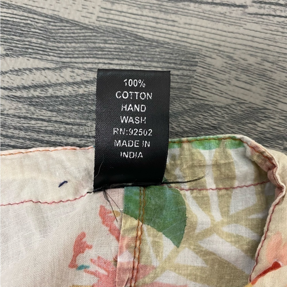 Sacred Threads Boho Patchwork Tiered Top - image 2